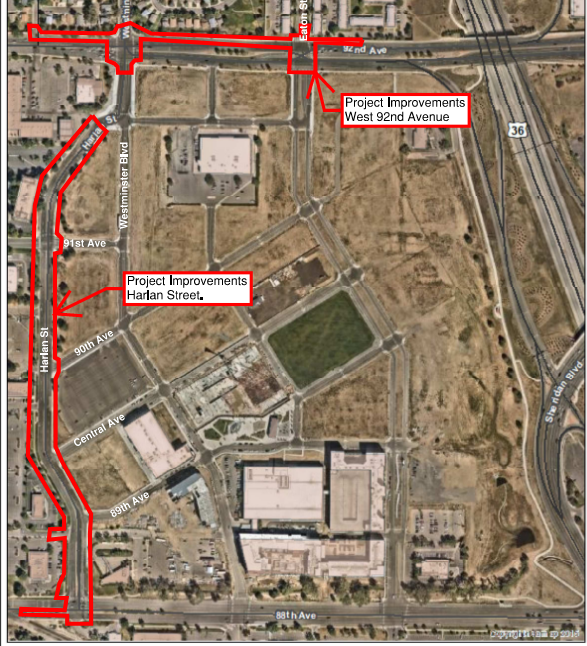 New 92nd construction map